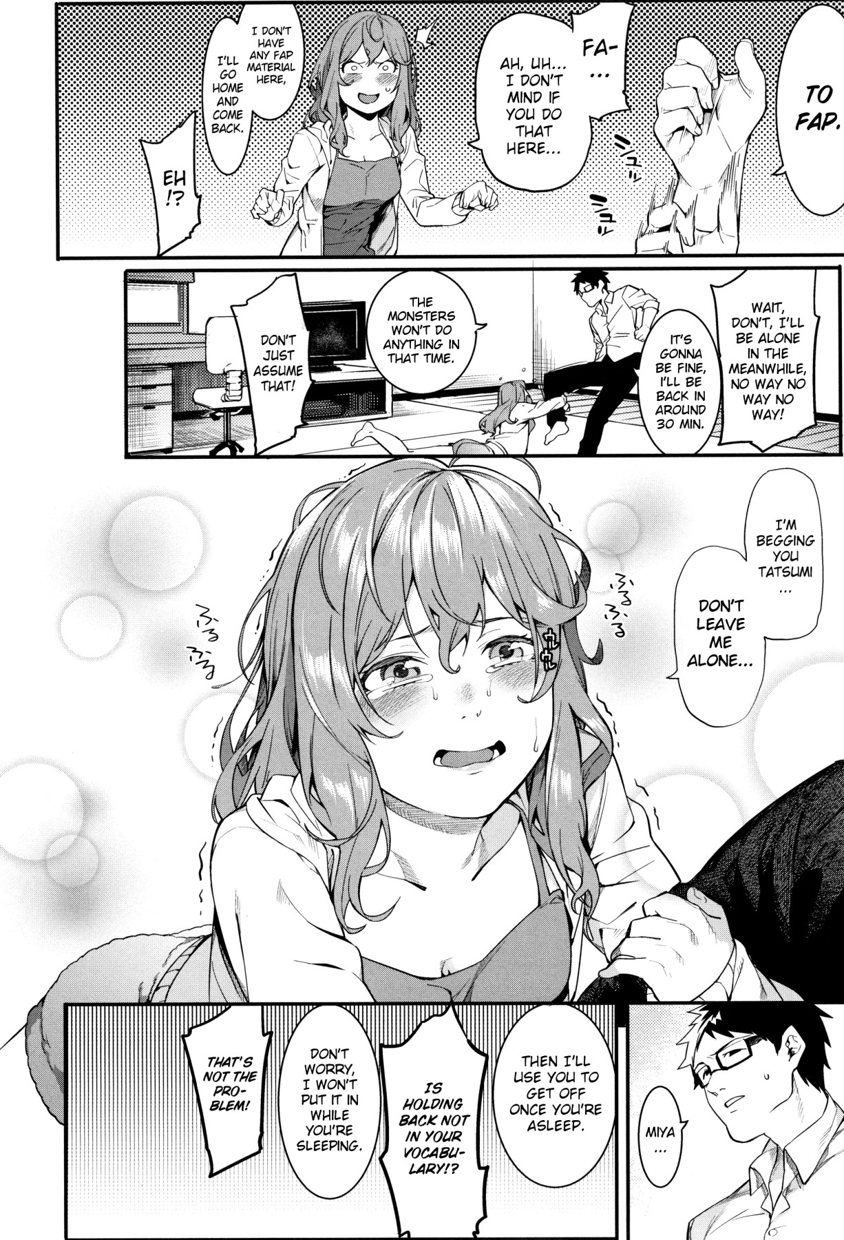 Hentai Manga Comic-Stay by My Side Just for Tonight-Read-12